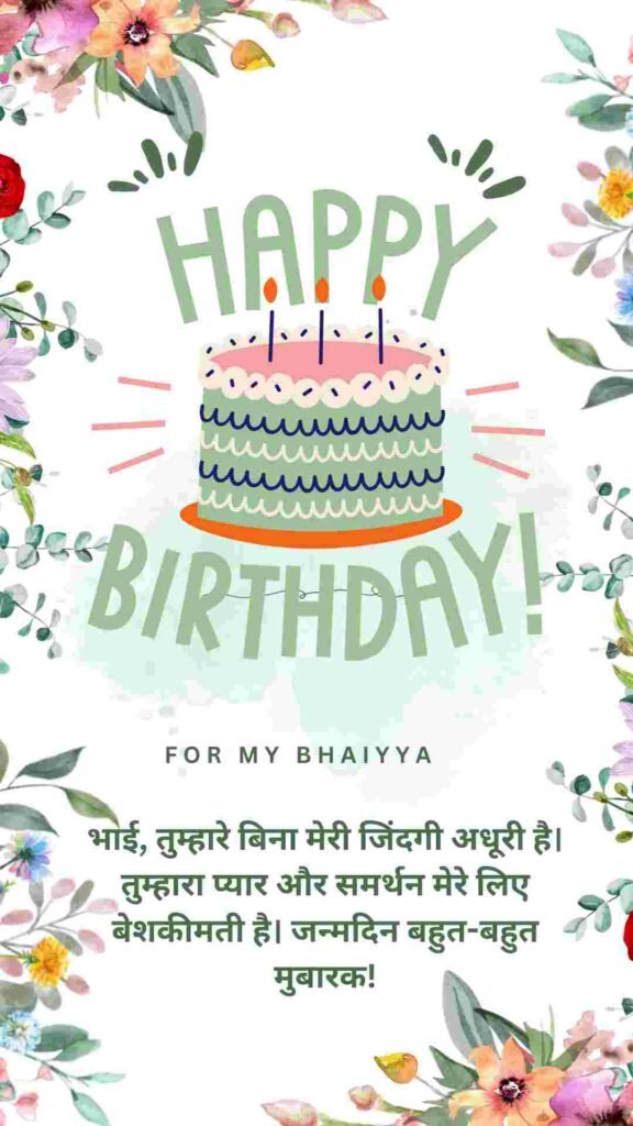 BIRTHDAY WISHES FOR BROTHER