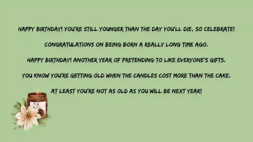 funny birthday messages